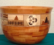 Montana Bowl in Tigerwood